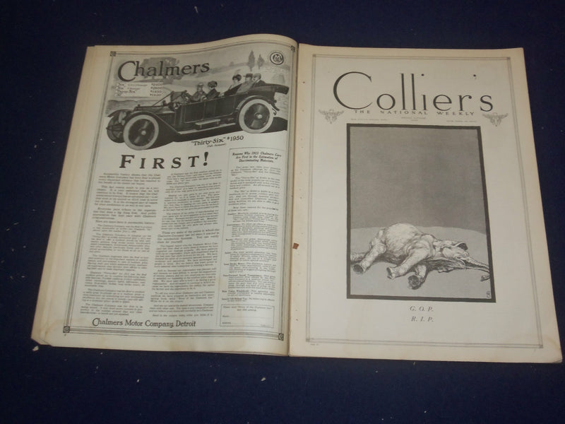 1912 AUGUST 31 COLLIER'S MAGAZINE - THE WATER NYMPH - ST 6700
