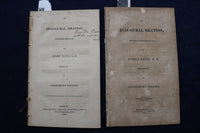 1870 COLBY UNIVERSITY 50TH ANNIVERSARY DICOURSE SOFTCOVER - LOT OF 2 - K 846