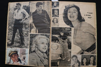 MOVIE STARS SCRAPBOOK - ROBERT WAGNER - ELVIS PRESLEY - MARILYN MONROE - E 24909