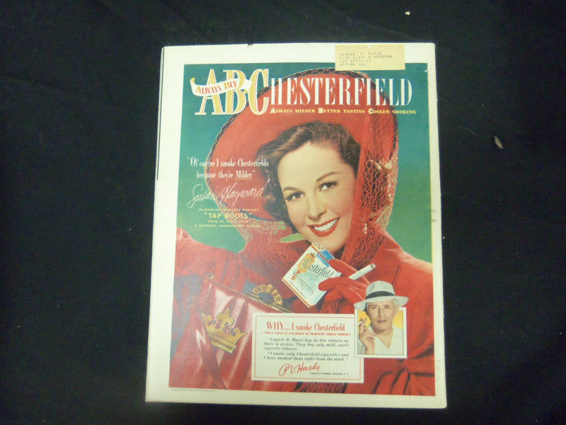 1948 SEPTEMBER 28 LOOK MAGAZINE - JINX FALKENBURG - GREAT PHOTOS & ADS - ST 2791