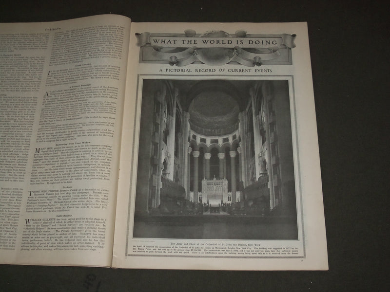 1911 APRIL 29 COLLIER'S MAGAZINE - THE INTRODUCTION - F 621