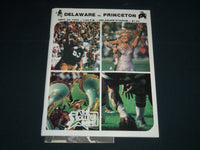 1982 SEPTEMBER 25 DELAWARE VS. PRINCETON FOOTBALL PROGRAM & MEDIA KIT - J 4136