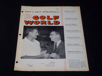 1966 FEBRUARY 25 GOLF WORLD MAGAZINE - TED WILLIAMS FRONT COVER - E 7266