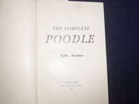 1951 THE COMPLETE POODLE HARDCOVER BOOK BY LYDIA HOPKINS - KD 9091