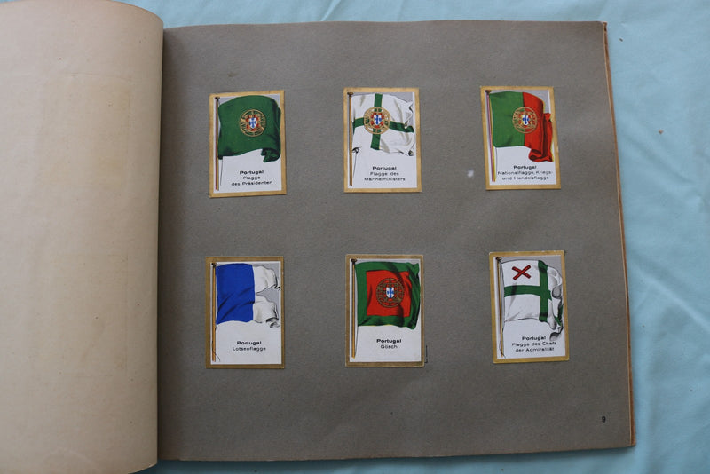 1900'S GERMAN STAMP ALBUMS - LOT OF 3 - SOFTCOVER BOOKS - KD 9623
