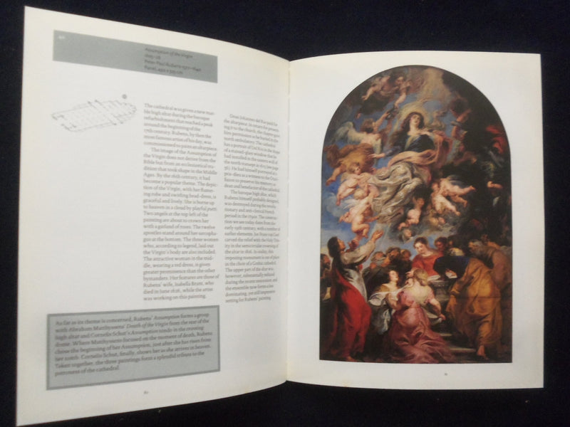 1999 THE CATHEDRAL OF OUR LADY IN ANTWERP SOFTCOVER BOOK - KD 8889