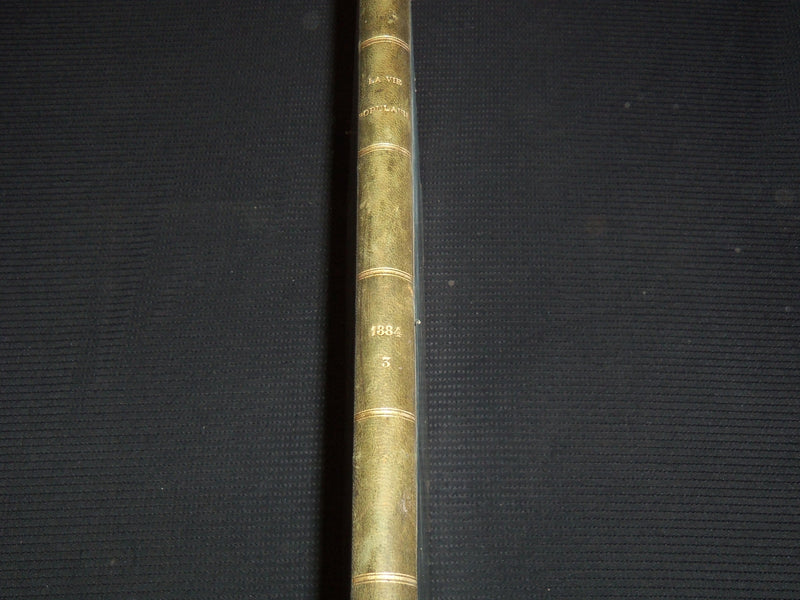 1884 JULY-SEPTEMBER LA VIE POPULAIRE FRENCH MAGAZINE BOUND VOLUME - R 89B