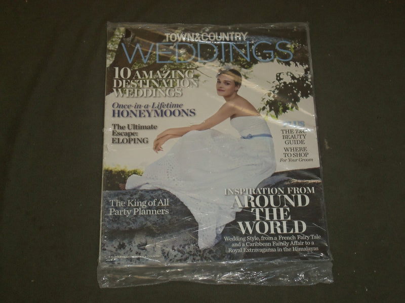 2013 FEBRUARY TOWN & COUNTRY MAGAZINE AND T&C WEDDINGS- ALI MACGRAW COVER-B 2373