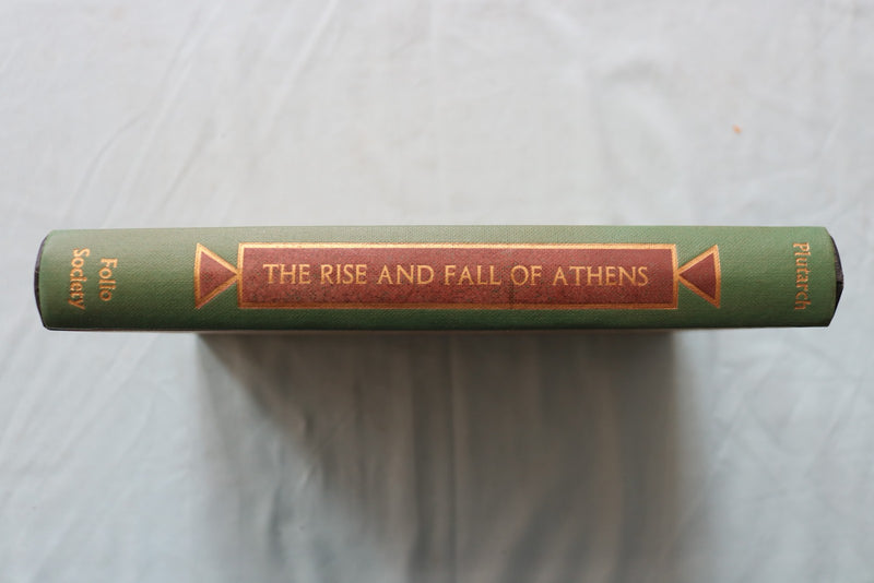 1967 THE RISE AND FALL OF ATHENS HARDCOVER BOOK - PLUTARCH- KD 9672