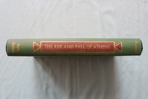 1967 THE RISE AND FALL OF ATHENS HARDCOVER BOOK - PLUTARCH- KD 9672