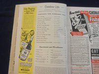 1940 FEBRUARY OUTDOOR LIFE MAGAZINE - NICE ILLUSTRATED COVER - ST 267X