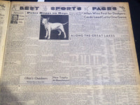 1941 AUGUST 2 CLEVELAND NEWS NEWSPAPER - 4,000 STRIKE AT OHIO ARSENALS - NT 7399