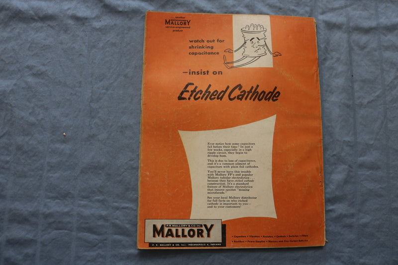 1957 JANUARY RADIO & TELEVISION NEWS MAGAZINE - COMPUTERS THINK COVER - ST 1005V