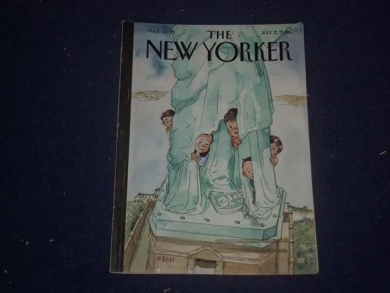 2018 JULY 2 THE NEW YORKER MAGAZINE - ILLUSTRATED COVER - NY 2291
