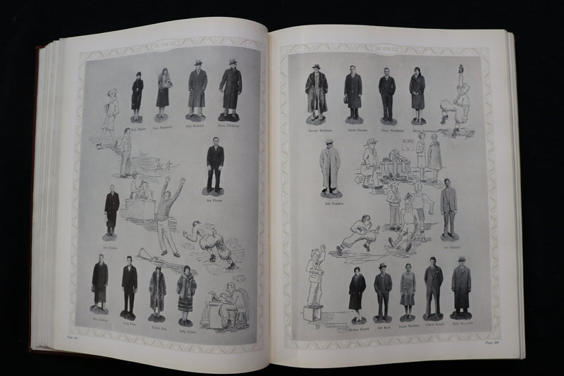 1928 THE ILLIO UNIVERSITY OF ILLINOIS YEARBOOK - URBANA-CHAMPAIGN, IL - YB 3533