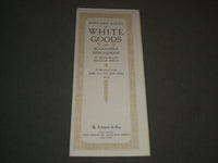 1914 JANUARY 5-24 B. ALTMAN CO. WHITE GOODS SALES BROCHURE - NEW YORK - J 2637