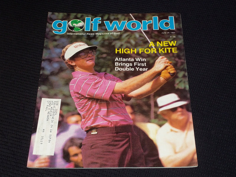 1984 JUNE 29 GOLF WORLD MAGAZINE - TOM KITE FRONT COVER - E 6827