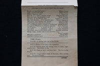 1905 MARCH 20 WALNUT ST. THEATRE PROGRAM - THE HEIR TO THE HOORAH - K 1991