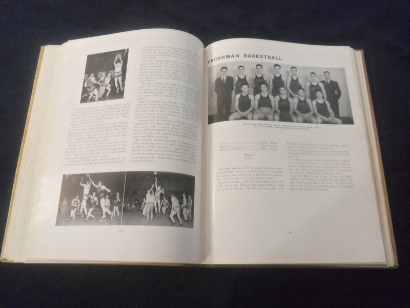1943 ARIEL UNIVERSITY OF VERMONT YEARBOOK - BURLINGTON, VERMONT - YB 2851