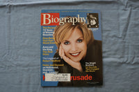 2001 MARCH BIOGRAPHY MAGAZINE - KATIE COURIC COVER - E 18696