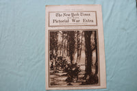 1914 OCT 1 NEW YORK TIMES MID-WEEK PICTORIAL WAR EXTRA - GERMAN FIRING - NP 9117
