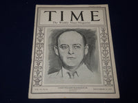 1925 DECEMBER 28 TIME MAGAZINE - JAMES WOLCOTT WADSWORTH JR. COVER - T 52