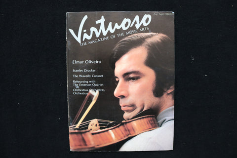 1980 APRIL/MAY VIRTUOSO MAGAZINE - ELMAR OLIVEIRA COVER - E 24663
