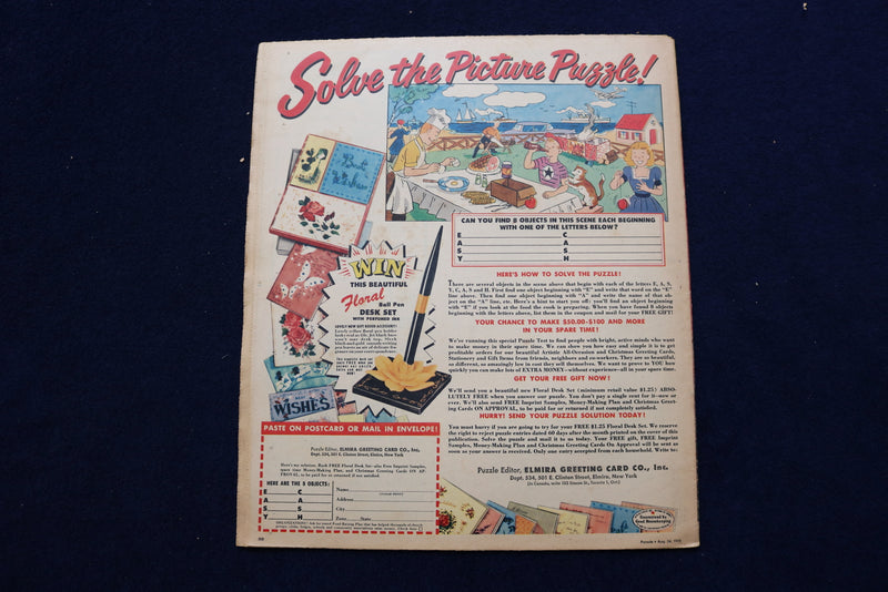 1958 AUGUST 24 PARADE MAGAZINE - LEE REMICK COVER - E 22354