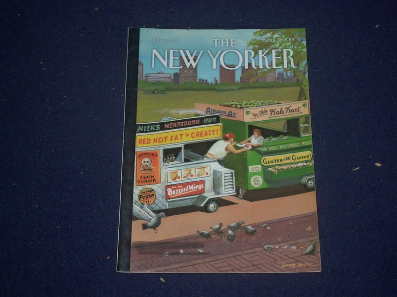 2018 APRIL 9 THE NEW YORKER MAGAZINE - ILLUSTRATED COVER - NY 2287