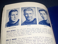 1951 YALE OFFICIAL GRIDIRON GUIDE - FOOTBALL PHOTOS - SCHEDULES - II 9534