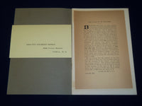 1931 ADAMS COLLEGIATE INSTITUTE CLASS OF 1886 ADDRESS BOOK - J 4444