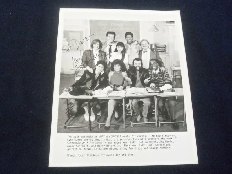 GAIL STRICKLAND 8x10 AUTOGRAPHED PHOTOGRAPH