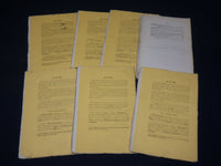 1877 JOURNAL DE PHARMACIE FRENCH MAGAZINE LOT OF 7 ISSUES - WR 106A