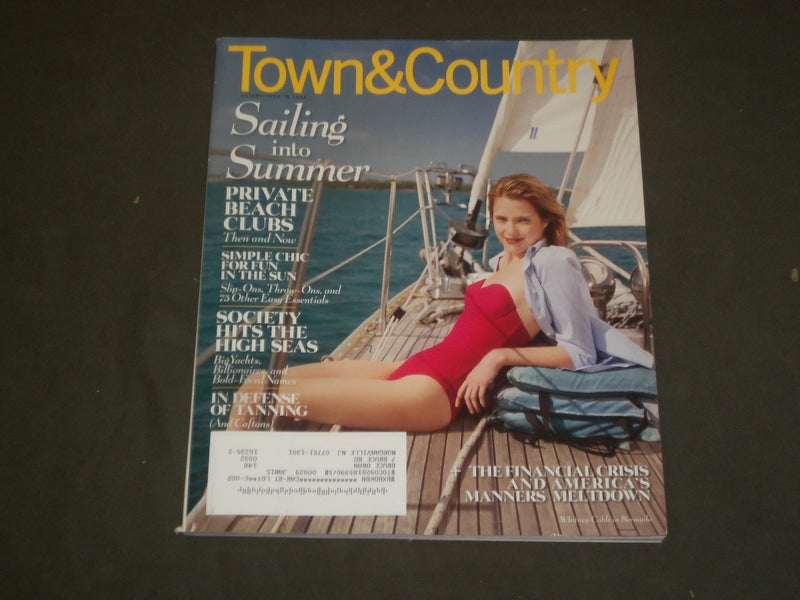 2011 JUNE/JULY TOWN & COUNTRY MAGAZINE - WHITNEY COBLE COVER - B 2366