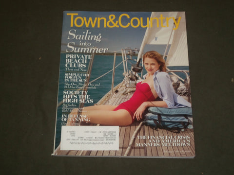 2011 JUNE/JULY TOWN & COUNTRY MAGAZINE - WHITNEY COBLE COVER - B 2366