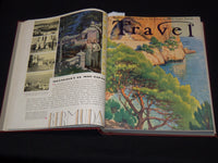 1933 JANUARY-DECEMBER TRAVEL MAGAZINE BOUND VOLUME - GREAT COVERS - KD 2131