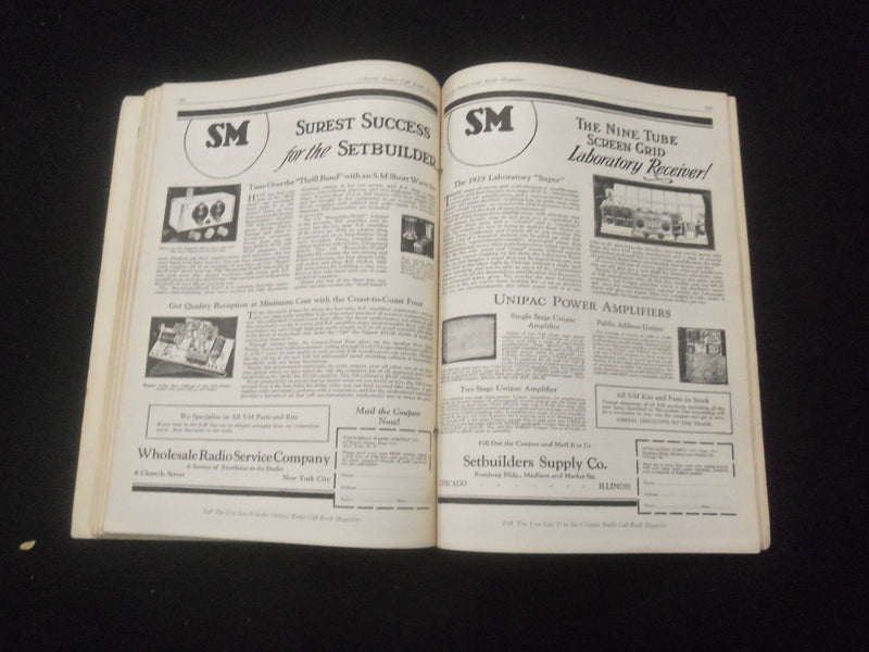 1928 SEPTEMBER CITIZENS RADIO CALL BOOK MAGAZINE AND SCIENTIFIC DIGEST - B 432I