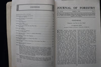 1932-1933 JOURNAL OF FORESTRY MAGAZINE - LOT OF 4 + 1931 SUPP/INDEX - O 3428