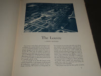 1951 ART TREASURES OF LOUVRE BY RENE HUYGHE HARDCOVER BOOK - I 499