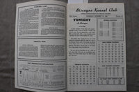 1968 BISCAYNE DOG TRACK DOG RACING PROGRAM - K 3455