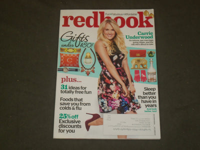 2013 DECEMBER REDBOOK MAGAZINE - CARRIE UNDERWOOD COVER - B 1588