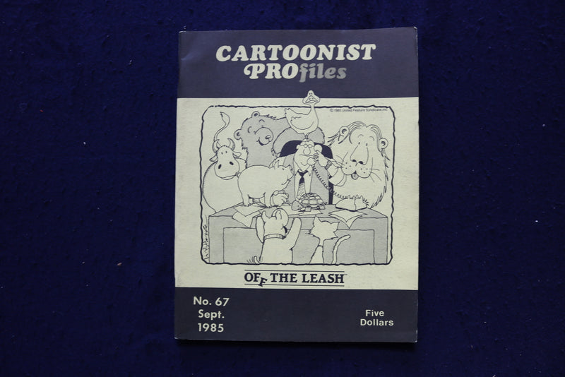 1985-1993 CARTOONIST PROFILES MAGAZINE - LOT OF 9 - O 3596