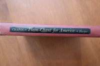 1942 PLAIN - CHANT FOR AMERICA HARDCOVER BOOK BY KATHERINE CHAPIN - KD 9610