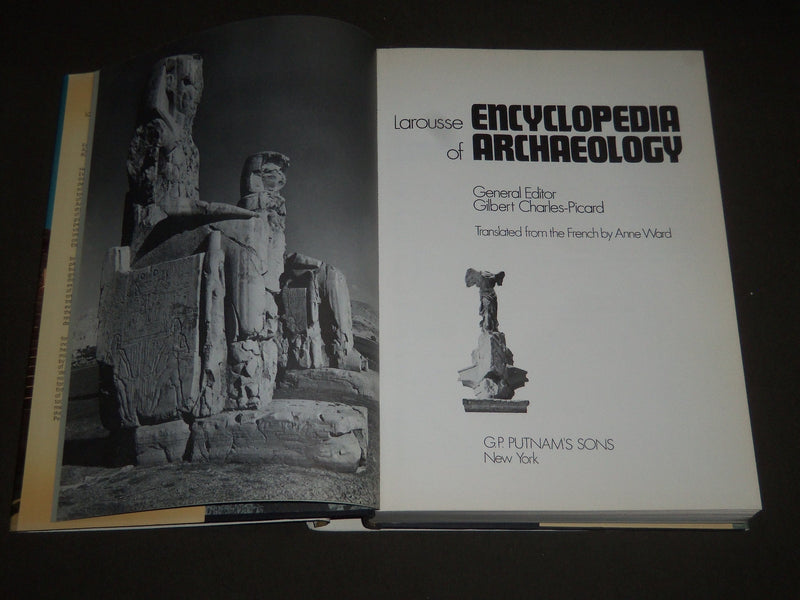 1972 LAROUSSE ENCYCLOPEDIA OF ARCHAEOLOGY BY GILBERT CHARLES PICARD - I 836