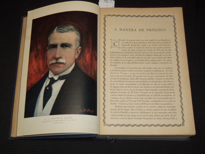 1928-1929 LIMA LA CIUDAD DE LOS VIRREYES - LIBRO PERUANO BOOK - KD 5994