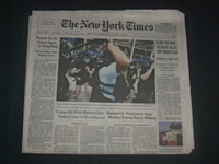 2019 AUGUST 14 NEW YORK TIMES - FACING PRESSURE, TRUMP DELAYS NEW TARIFF PLAN