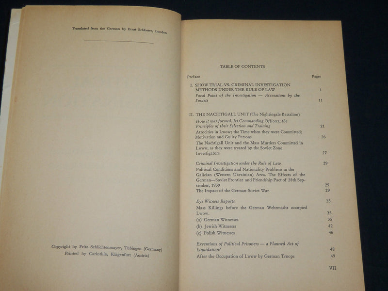 1964 POLITICAL ASSASSINATION SOFTCOVER BOOK BY RASCHHOFER - INSCRIBED - D 587