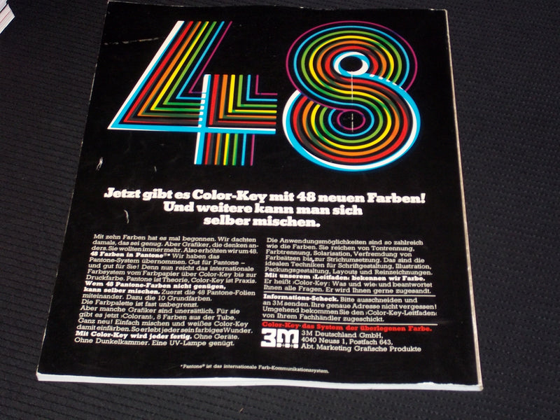 1974 #175 GRAPHIS MAGAZINE VERY NICE COVER ART & INSIDE PAGES - E 838
