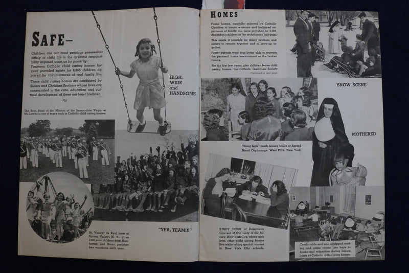 1938 MARCH 27 - APRIL 4 CATHOLIC CHARITIES MAGAZINE - NEW YORK, NY - K 806