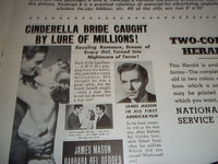 1949 CAUGHT MOVIE PRESS BOOK STARRING JAMES MASON & BARBARA BEL GEDDES - P 108